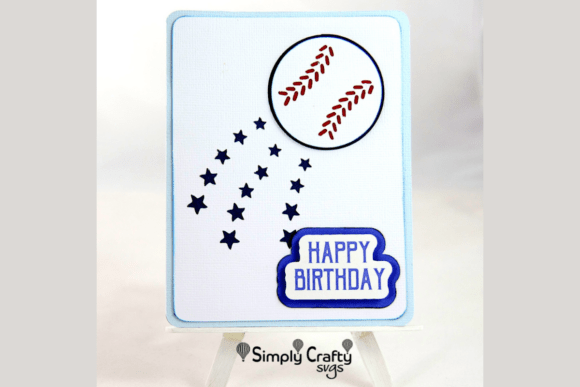 Baseball Stars Card: A 3D SVG for Father's Day Content That Hits Visuals Out of the Park