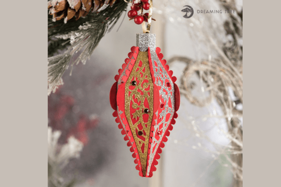Good Tidings Ornament 3D SVG for Christmas Crafting