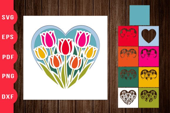 Heart Tulip 3D Shadow Box Design: A Designer’s Honest Review