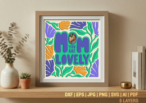 Review: Lovely Mom Custom Shadow Box Frame SVG for Small Business Branding