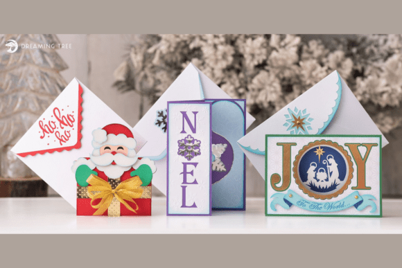 Season’s Greetings SVG Bundle: Festive 3D Design for Christmas Branding