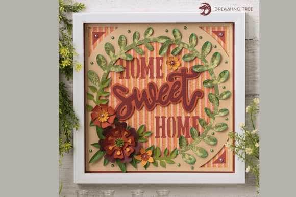 Sweet Home 3D SVG Paper Sculpture Design for Local Business Branding