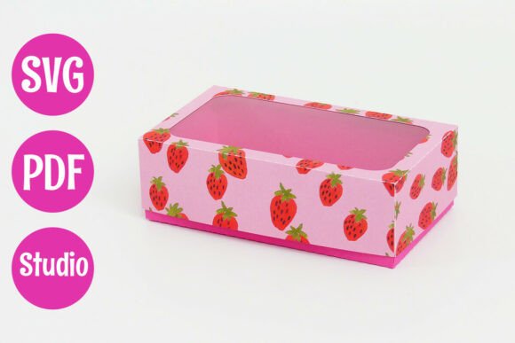 Window Lid Gift Box: A 3D SVG for Anniversaries That Crafts with Class